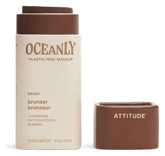 ATTITUDE Oceanly Bronzer Stick Ebony