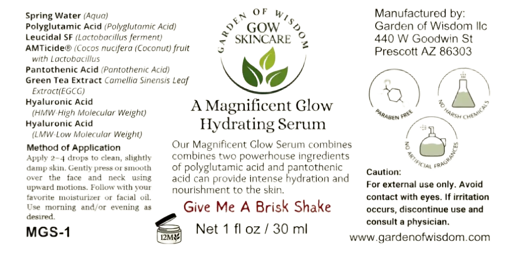 Garden of Wisdom A Magnificent Glow Hydrating Serum
