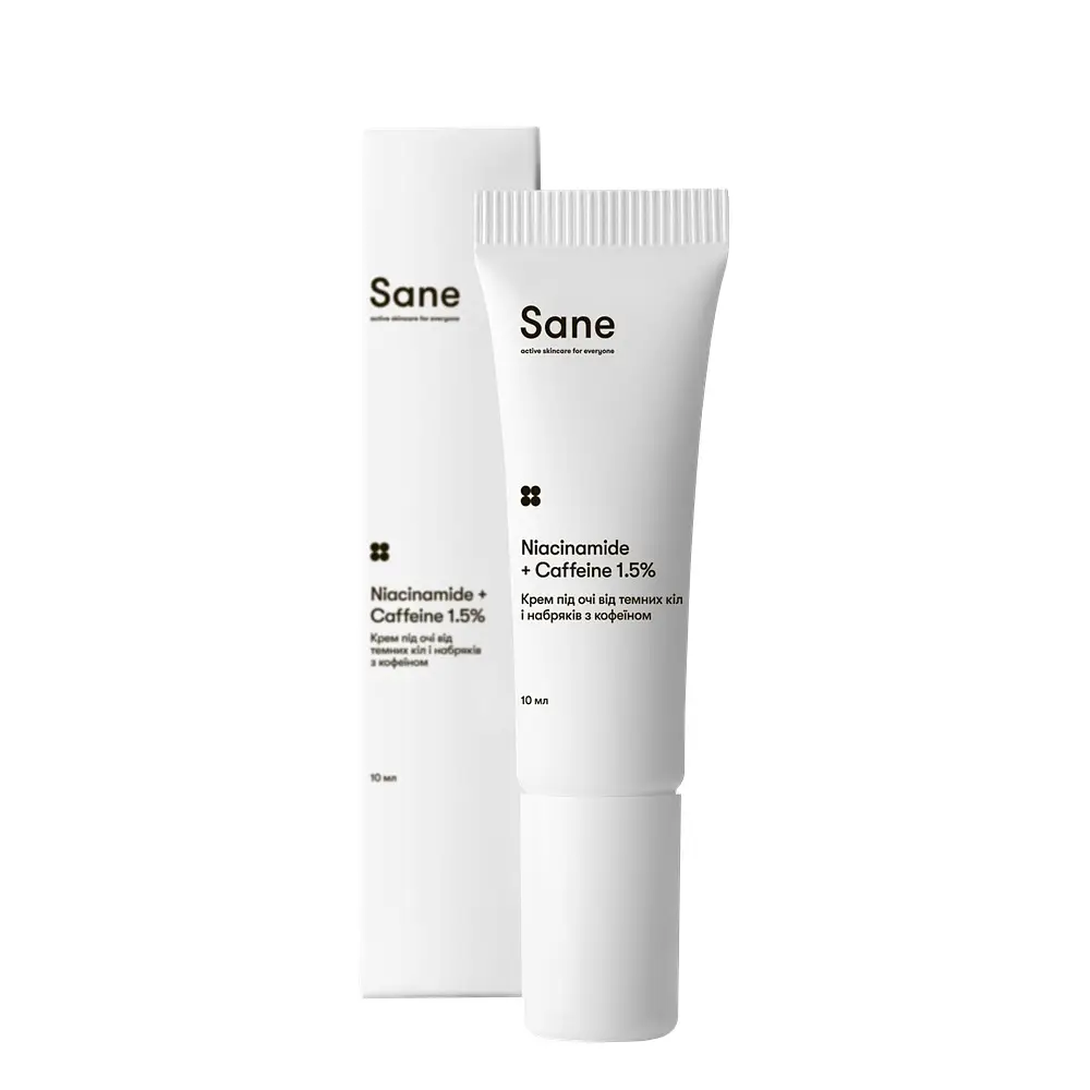 Sane Niacinamide + Caffeine 1.5% Eye Cream