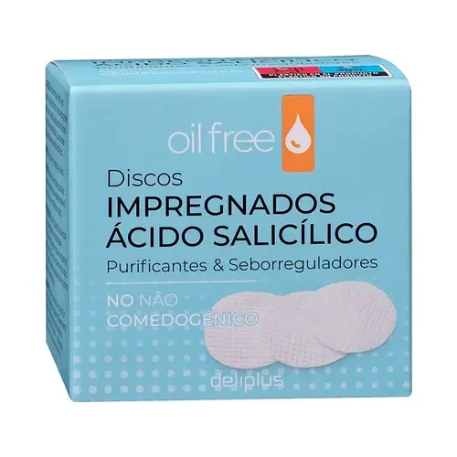 Deliplus Discos impregnados en Ácido Salicílico