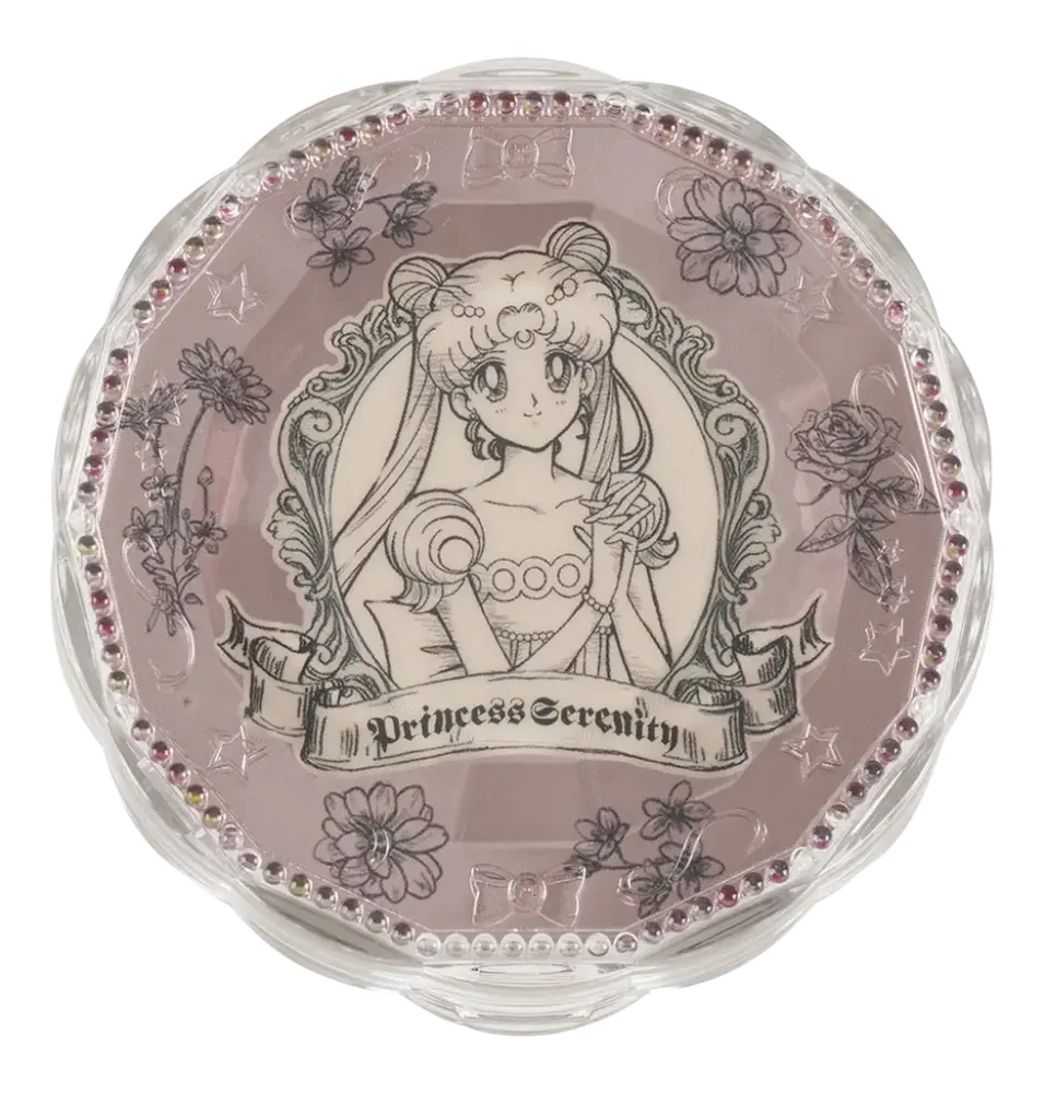 Creer Beaute Miracle Romance Sailor Moon Clear Compact Face Powder Ocher