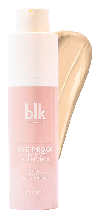 Blk Cosmetics Daydream Life-Proof Airy Matte Foundation SPF 15 Butterscotch