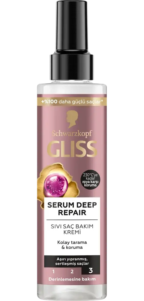 Schwarzkopf Gliss Liquid Hair Conditioner Serum Deep Repair