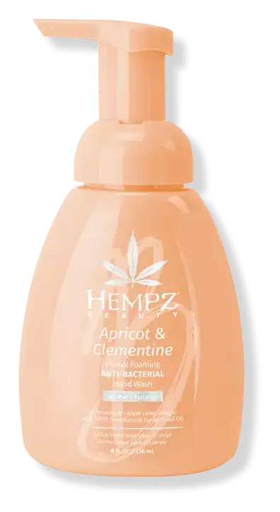Hempz Apricot & Clementine Herbal Foaming Anti-Bacterial Hand Wash