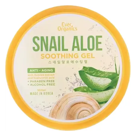 Ever Organics Snail Aloe Serum Soothing Gel
