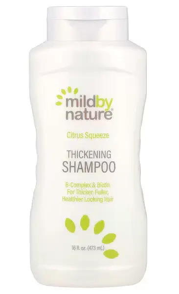 Mild By Nature Citrus Squeeze Thickening Shampoo,