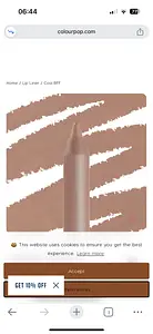 Colourpop Lippie Pencil BFF