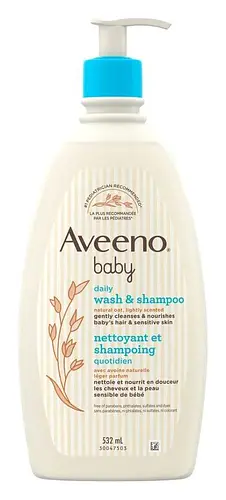 Aveeno Baby Gentle Wash and Shampoo with Natural Oat Extract Canada