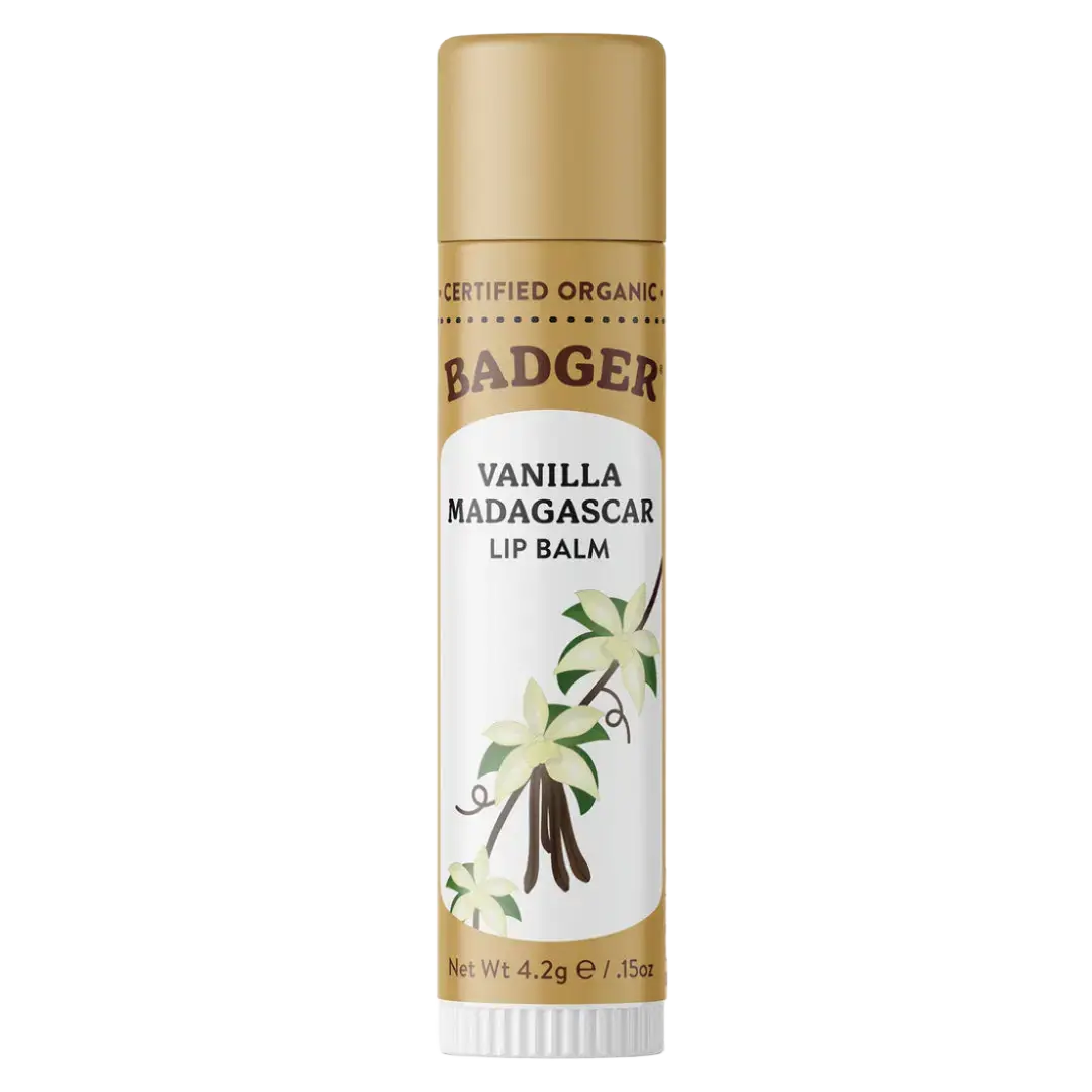 Badger Classic Lip Balm Vanilla Madagascar