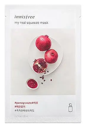 innisfree My Real Squeeze Mask Pomegrenate