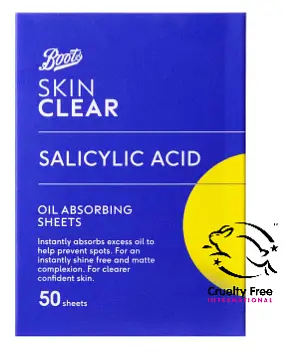 Boots Salicylic Acid Oil-Absorbing Sheets