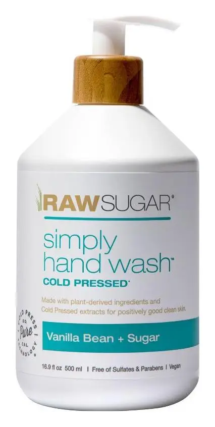 Raw Sugar Simply Hand Wash Vanilla Bean + Sugar