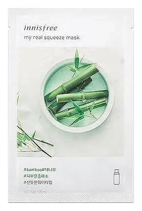 innisfree My Real Squeeze Mask Bamboo
