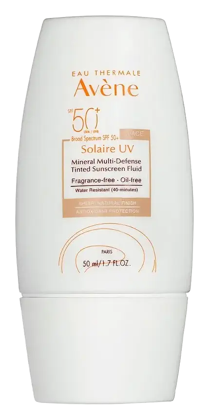 Avène Solaire UV Mineral Multi-Defense Tinted Sunscreen SPF 50+