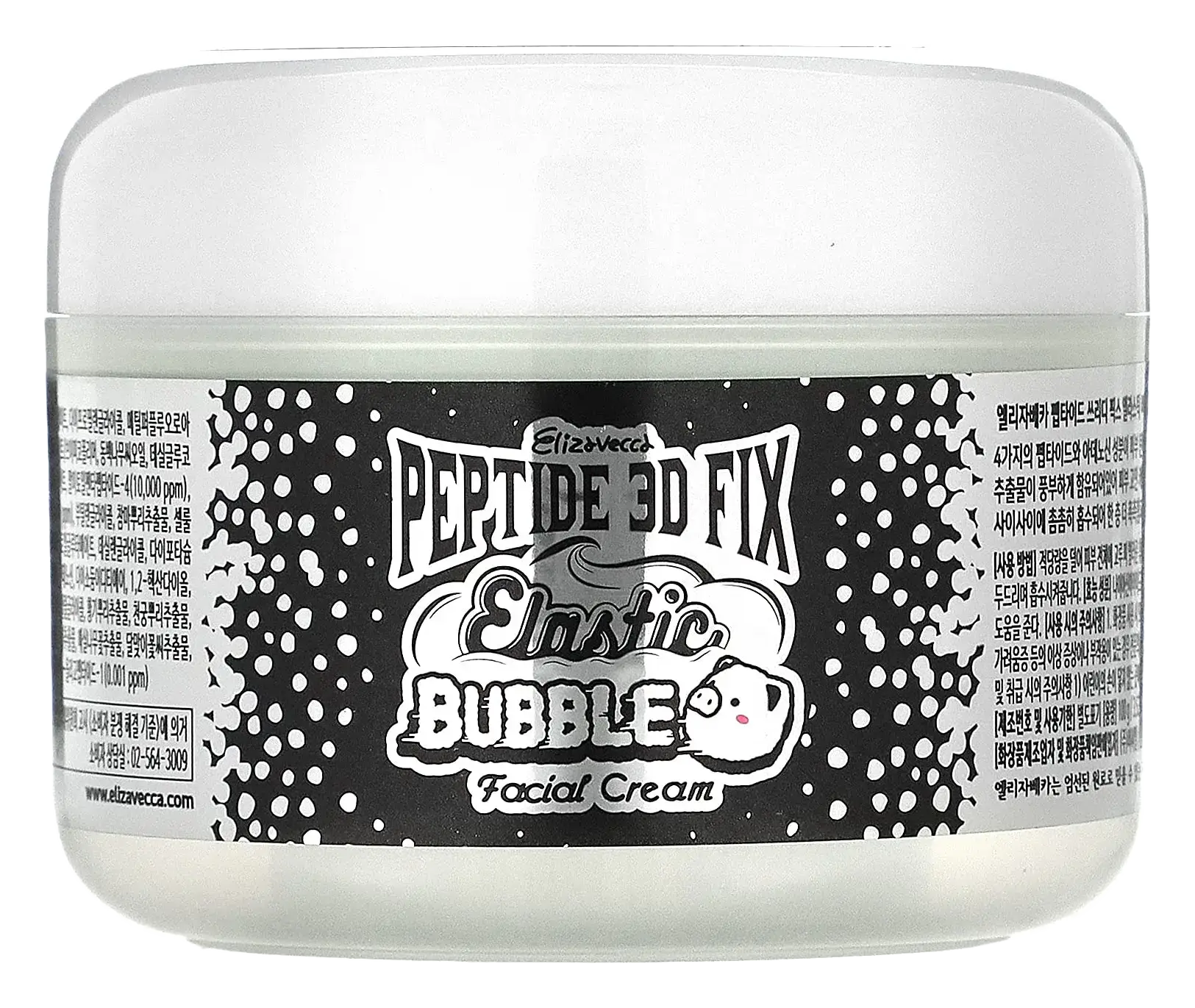Elizavecca Peptide 3D Fix Elastic Bubble Facial Cream