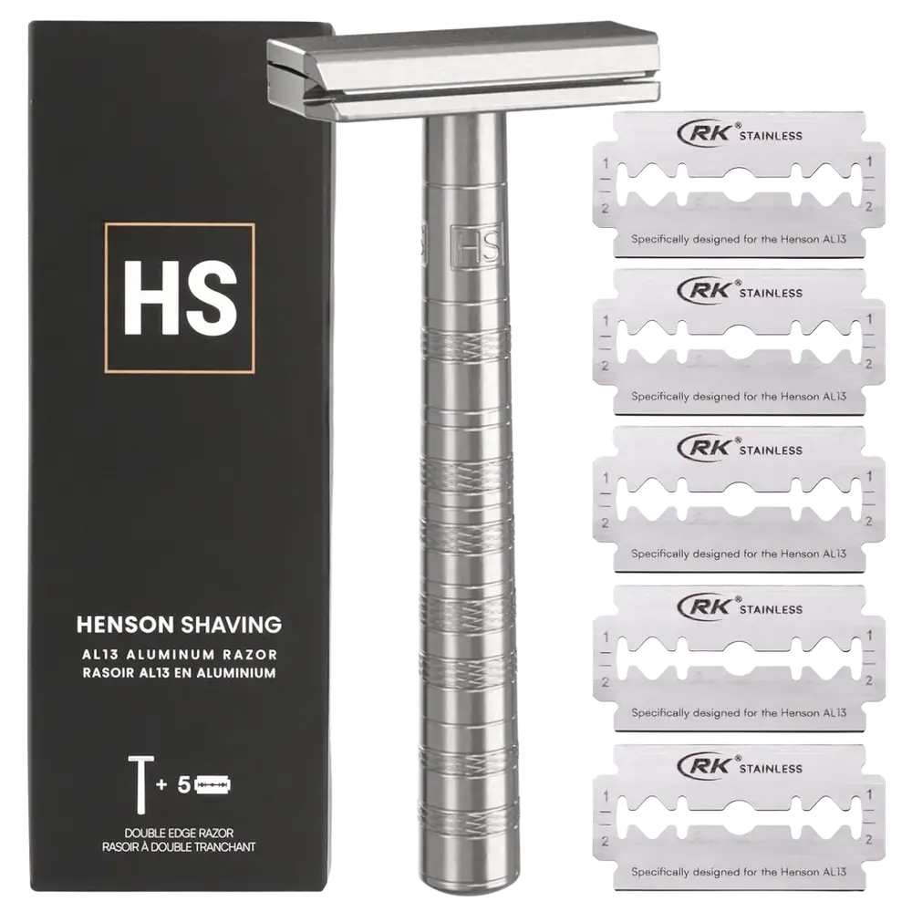 Henson Shaving AL13-M Razor Aircraft Aluminum