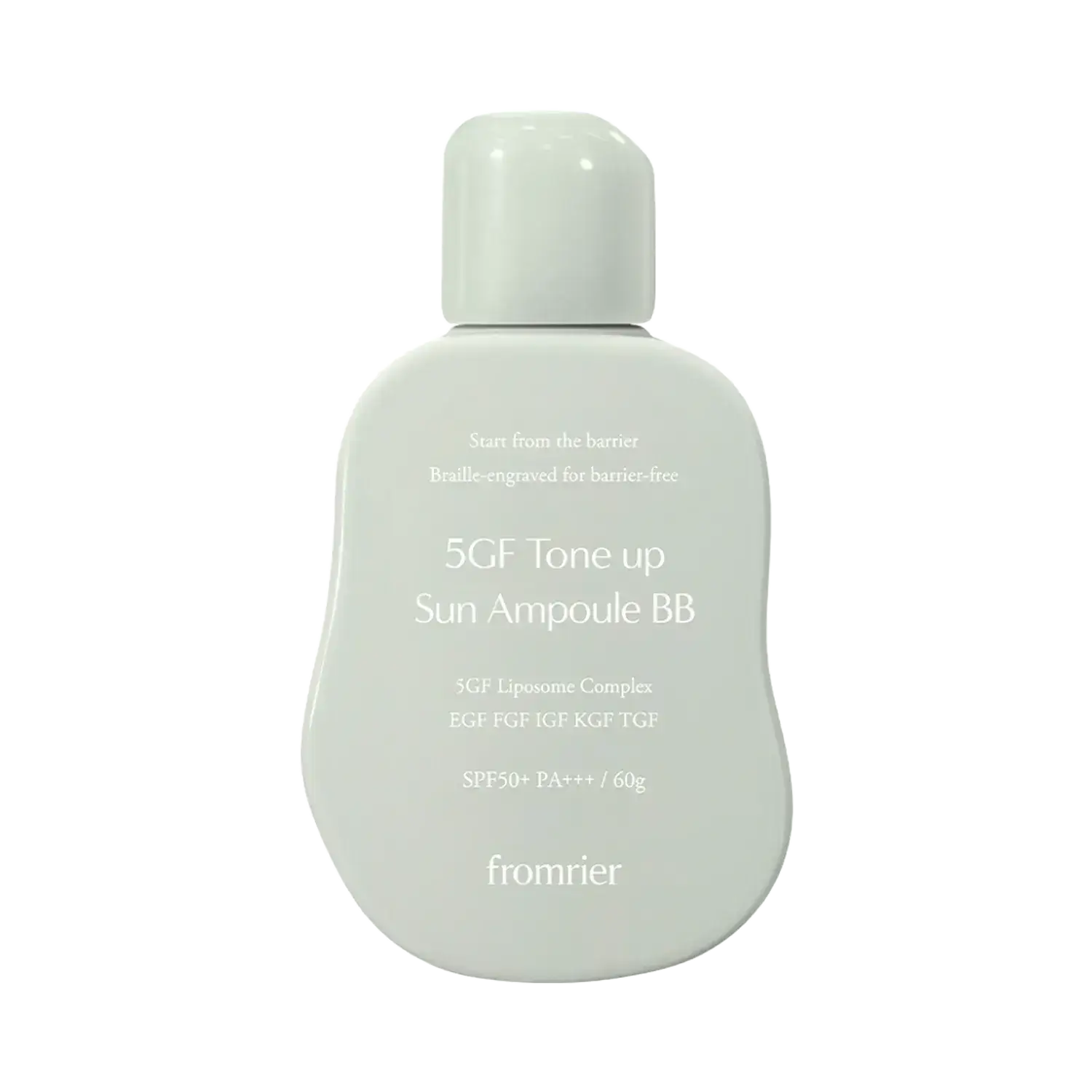 Fromrier 5GF Tone Up Sun Ampoule BB SPF 50+ Olive Green