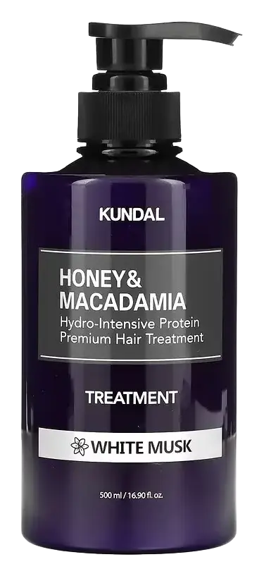 Kundal Honey & Macadamia Hydro-Intensive Protein Premium Hair Treatment White Musk