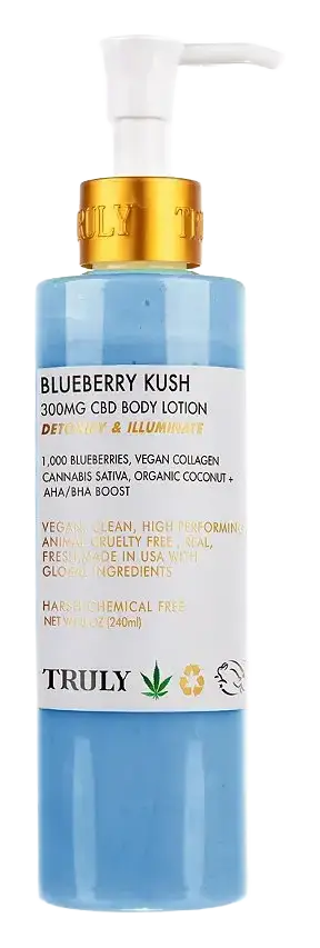 Truly Blueberry Hemp Body Lotion