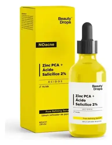 beauty drops Zinc PCA + Acido Salicilico 2%