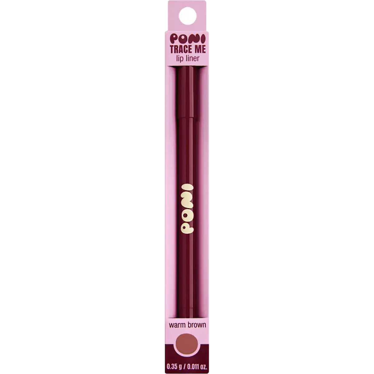 Poni Trace Me Lip Liner Warm Brown