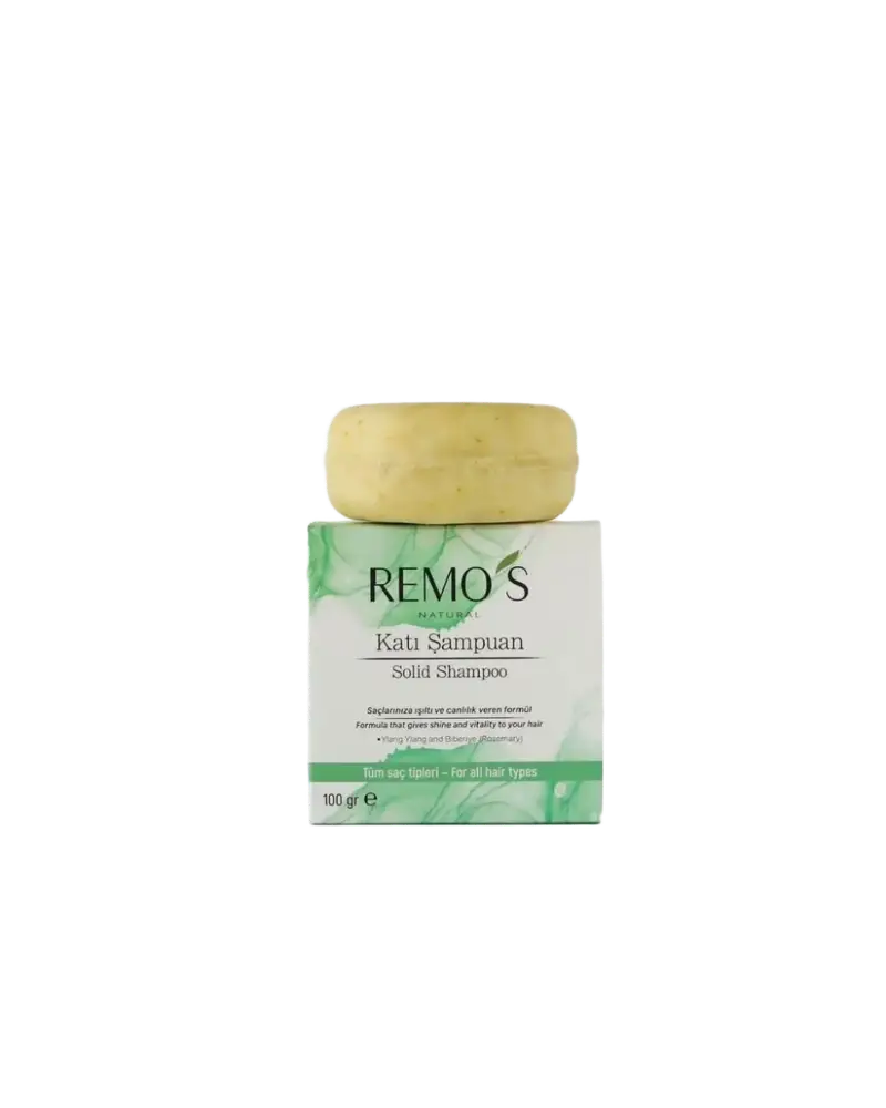 Remos Natural Solid Shampoo