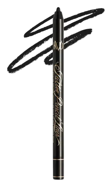 KVD Vegan Beauty Tattoo Pencil Liner Waterproof Long-Wear Gel Eyeliner Trooper Black