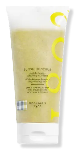 Beekman 1802 Sunshine Body Scrub 7.5% PHA Body Exfoliator