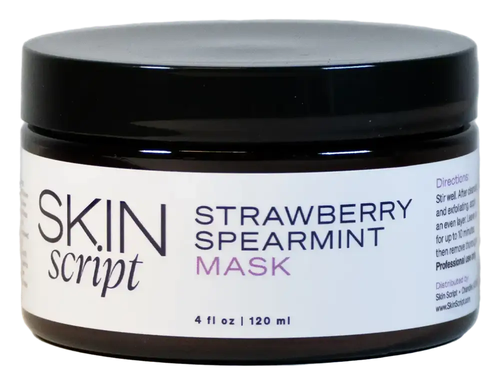 Skin Script Strawberry Spearmint Mask