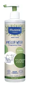Mustela Baby-Child Certified Organic Micellar Water with Olive Oil and Aloe
