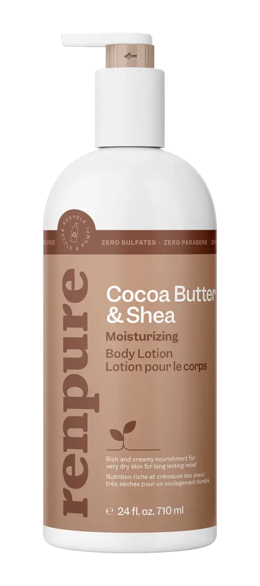 Renpure Cocoa Butter & Shea Moisturizing Body Lotion