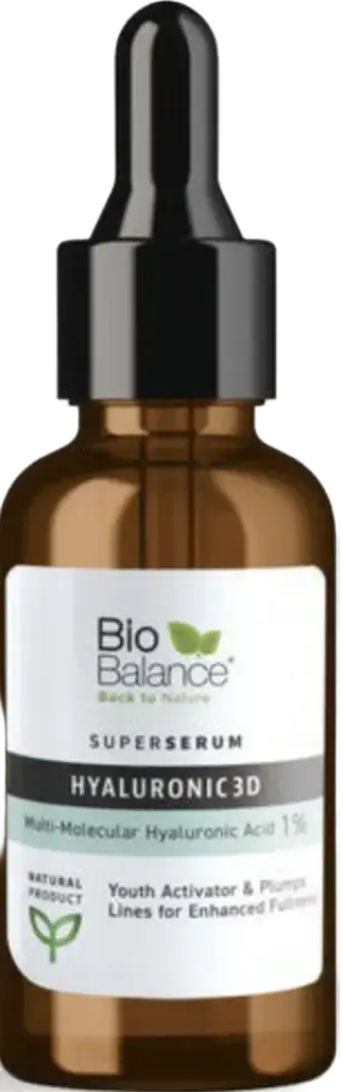 BioBalance Hyaluronic 3D Multi-Molecular Hyaluronic Acid 1% Super Serum