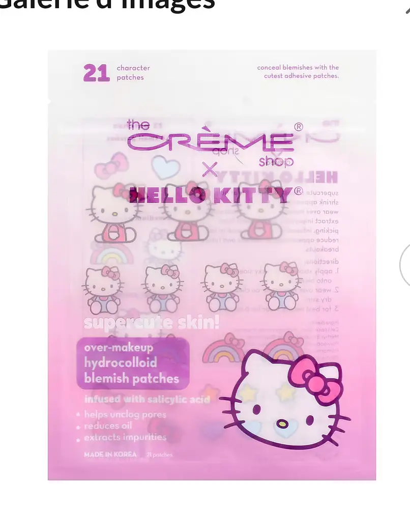 The Creme Shop Hello Kitty Over-Makeup Hydrocolloid Blemish Patches