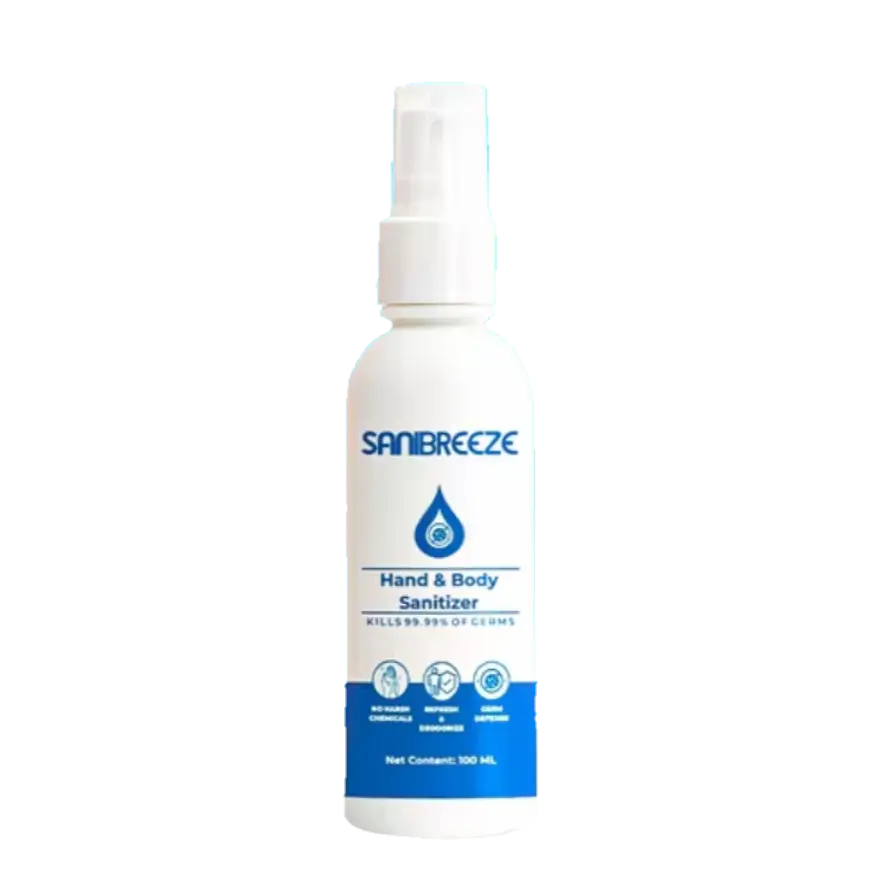 Sanibreeze Hand & Body Sanitizer - Hypochlorous Acid