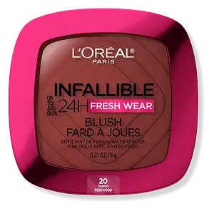 L'Oreal Infallible 24H Fresh Wear Soft Matte Blush 20 Daring Rosewood
