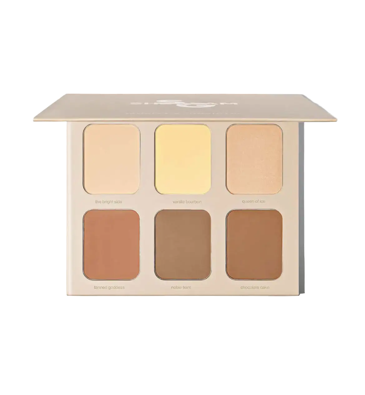 SHEGLAM Stereo Face Six-Nude Powder Contour Palette 502 Nude