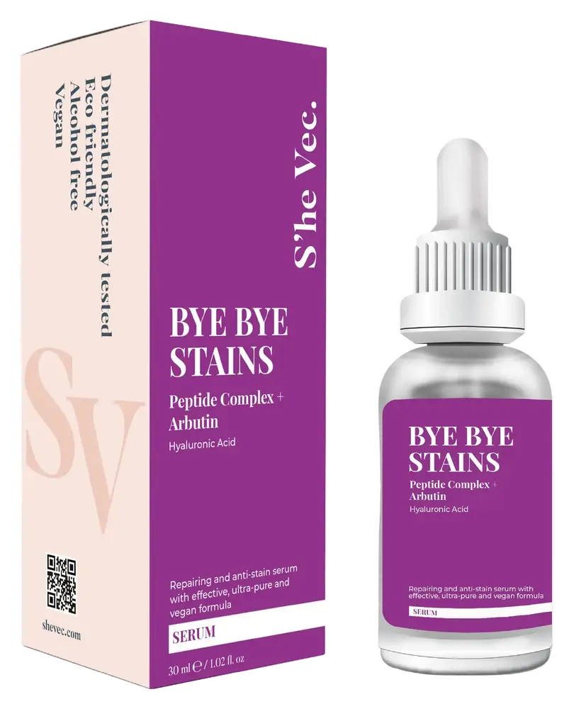 S'he vec Bye Bye Stains Peptide Complex + Arbutin