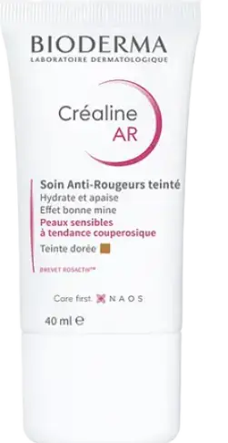 Bioderma Crealine AR Soin Anti-Rougeurs Teinté Crème