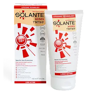 Solante Acnes Tinted SPF 50+ Lotion