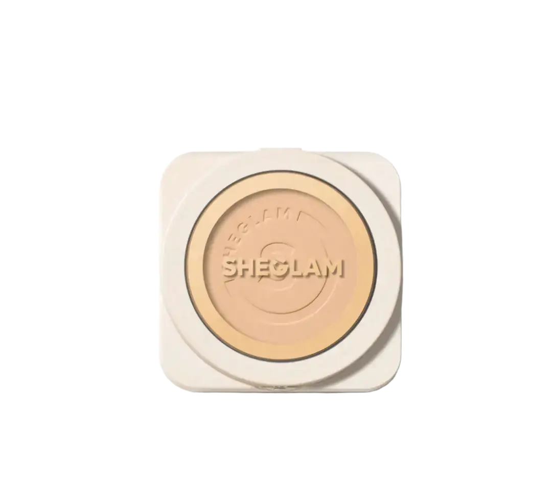 SHEGLAM Skin-Focus High Coverage Powder Foundation Porcelain