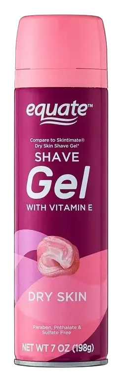 Equate Shave Gel With Vitamin E Dry Skin