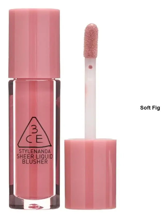 3CE Sheer Liquid Blusher Soft Fig