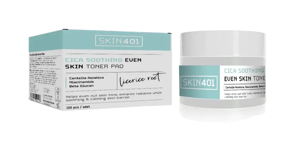 Skin401 Cica Soothing Even Skin Toner Pad