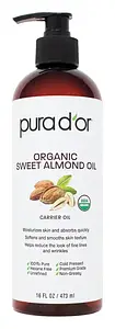 Pura D'or Organic Sweet Almond Oil