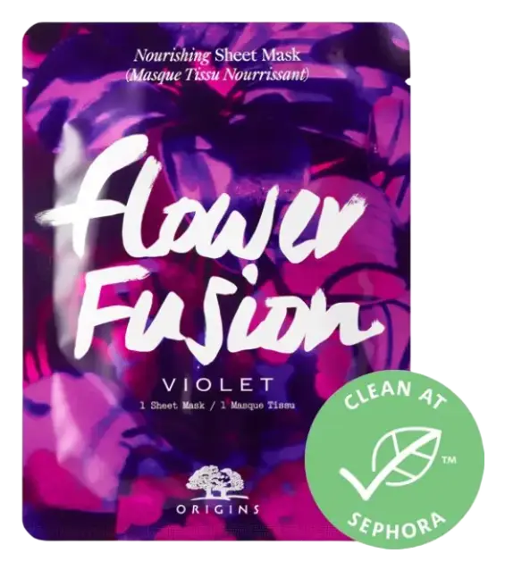 Origins Flower Fusion Violet Nourishing Sheet Mask