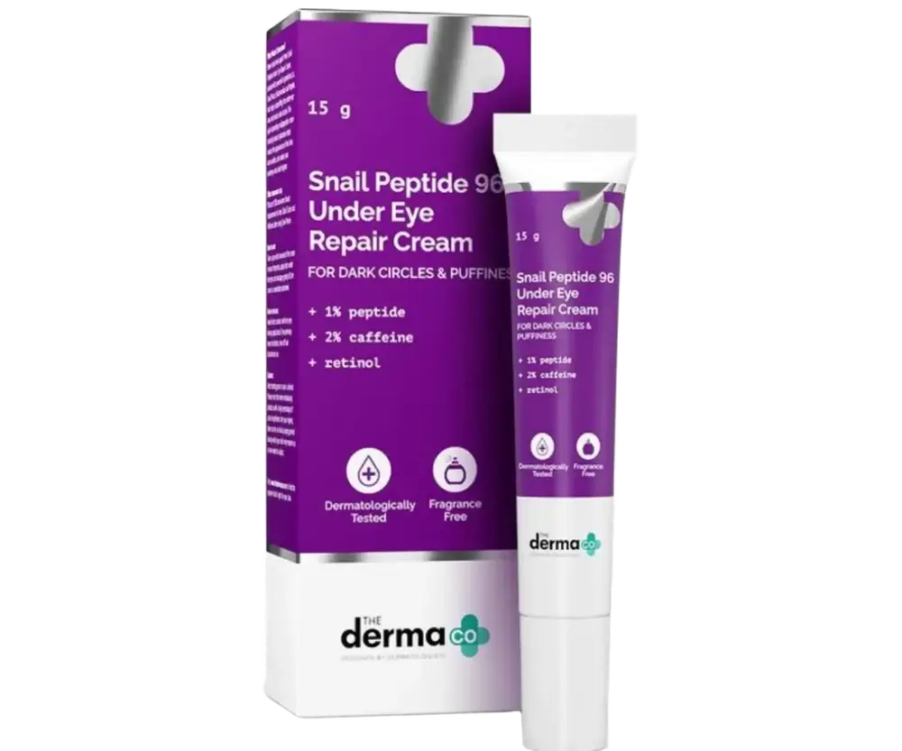 The Derma Co Snail Peptide 96 Under Eye Repair Cream