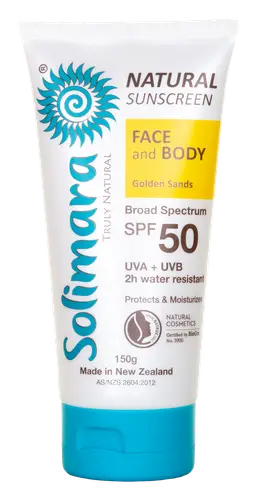 Solimara SPF50 Natural Mineral Sunscreen