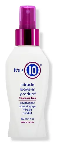 It’s a 10 Fragrance Free Miracle Leave-In Product