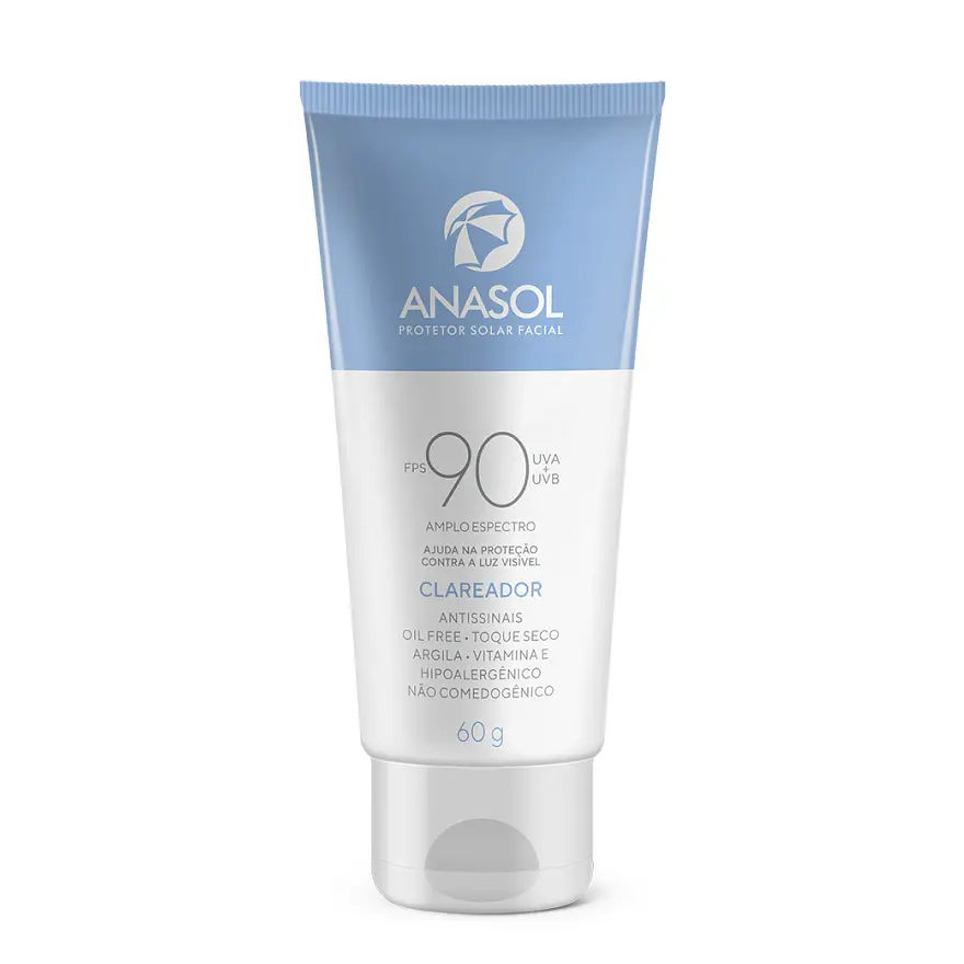 Anasol Protetor Solar Facial Clareador SPF 90
