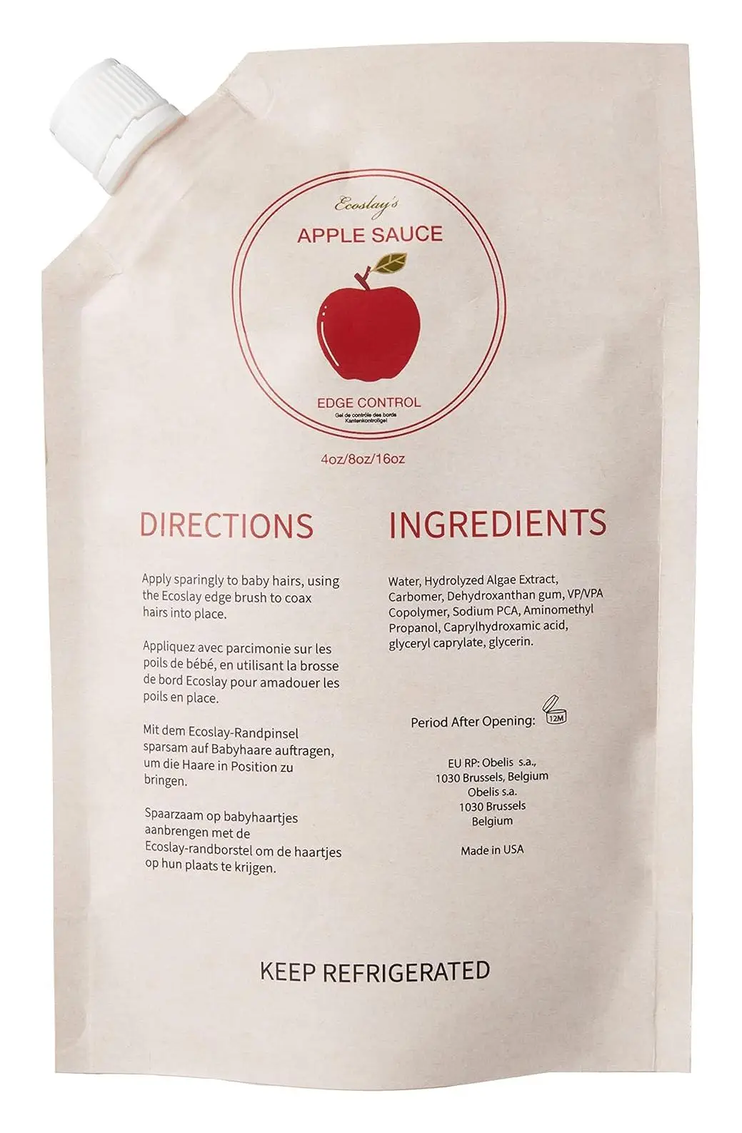 Eco Slay Apple Sauce Styling Gel And Edge Control